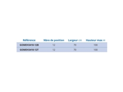 Garbolino Deluxe Silver Base Support Kit High