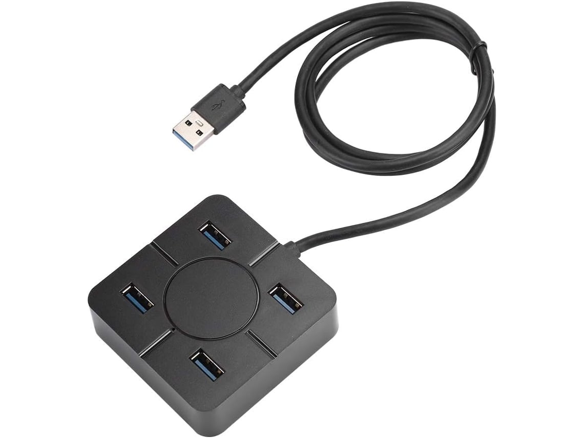 Estação De Acoplamento Usb 3.0 Com 4 Teclados, Mouse E Disco (preta)