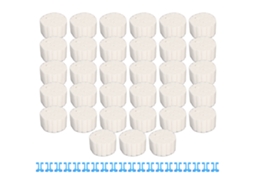 1000 Rolos De Fio Dental De Algodão, Confortáveis E Absorventes, Com Clips Para Crianças E Adultos, 3,8 Cm (1,5 Polegadas)