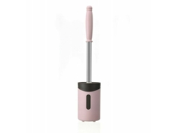 Escova Sanitária, Conjunto de Limpeza com para Parede, Rosa AQUAFORGE