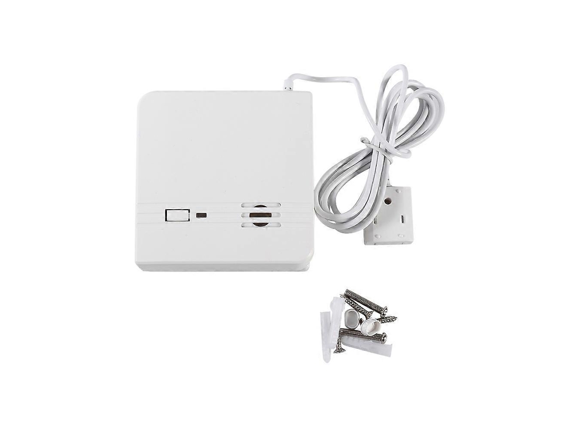 Sensor De Vazamento De Água Com Fio Para Casa Ou Escritório, Detector De Inundação E Vazamento Com Alarme Sonoro