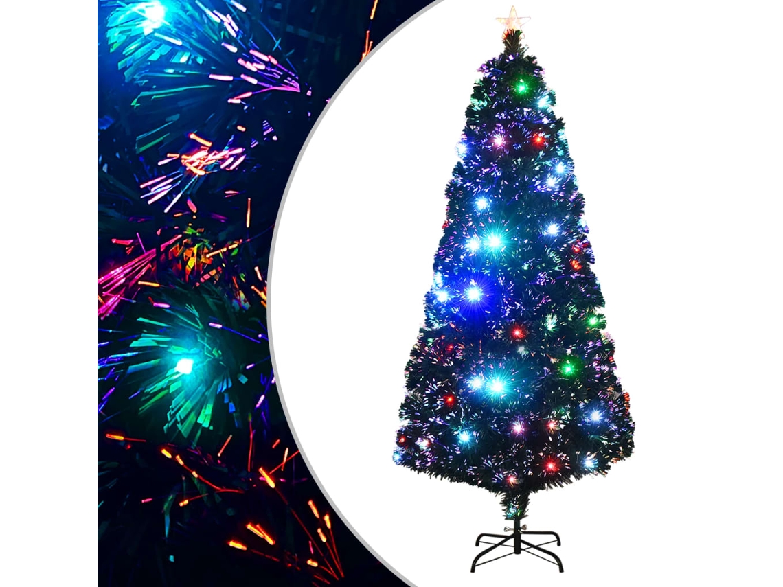 Artificial Christmas Tree, Artificial Christmas Trees Vidaxl Verde Fibra De Vidro (180 X 90 Cm)