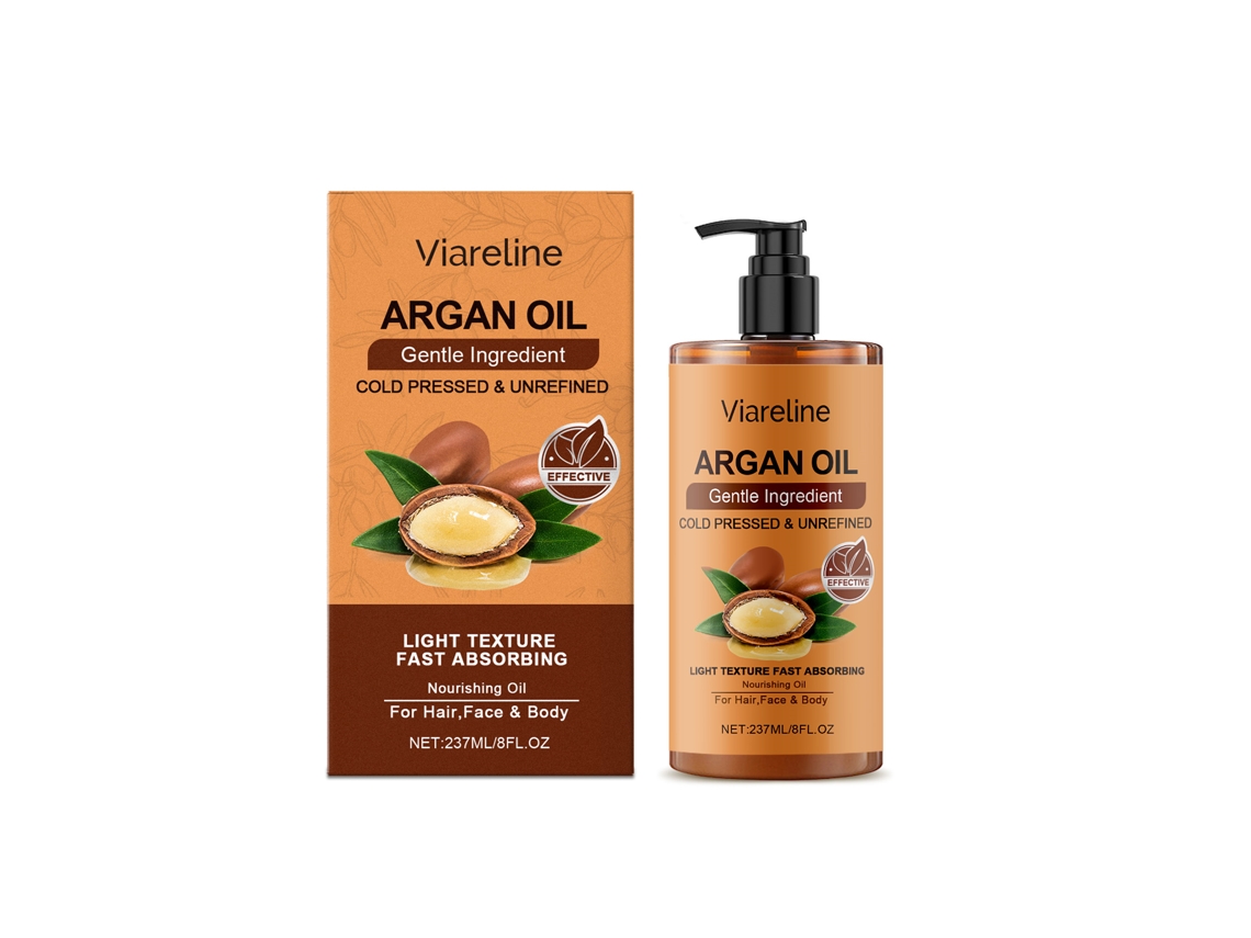 Óleo de Argan Natural LAXISCREED para Cabelo e Pele, Hidratação e Firmeza