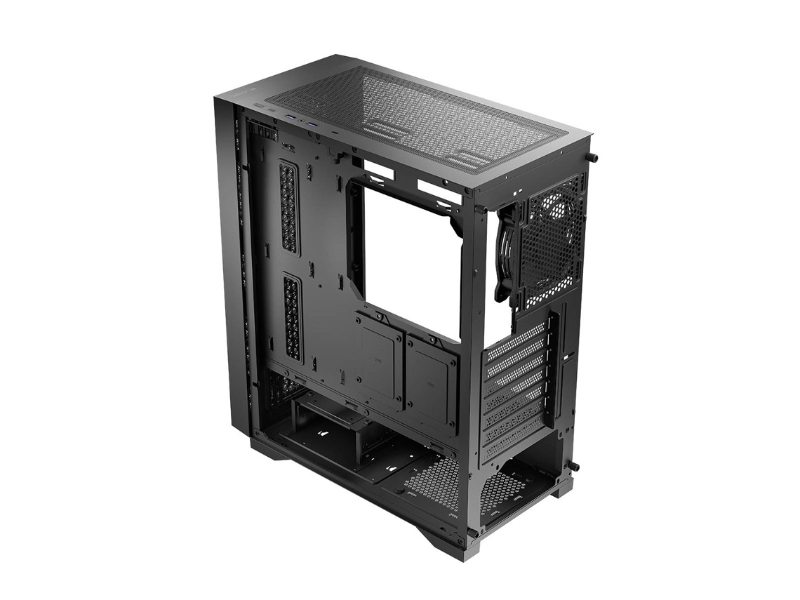 Dart Pro Solid Midi USB C PC Case Preto Logic