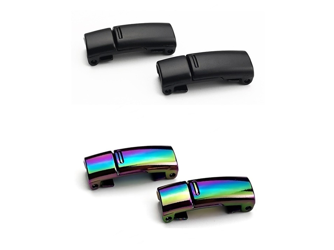 Conjunto de 2 Cordões de Sapatos com Fivela Magnética Rápida S/MARCA