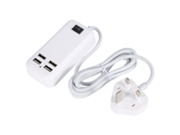 Carregador Plugue Uk EOOCOO (4 Portas Usb com Interruptor)