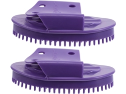 Conjunto De 2 Escovas Para Corpo E Cabelo Ibasenice, Ferramenta De Esfoliação Suave, Massageador Portátil Para