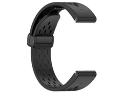 Pulseira De Relógio Inteligente À Prova Dágua E Estilosa Compatível Com Fenix ​​​​7x/7x Pro Olysi Shop (preta)