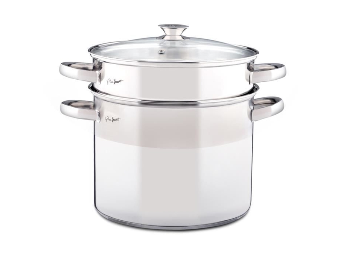 Casserola Lamart Ltss2417 Aço Inoxidável 24 Cm Compatível Com Todos Os Fogos
