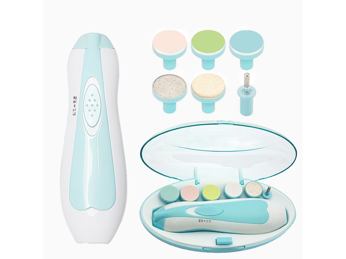 Cortador de Unhas Elétrico Pinça Manicure Lixa Silenciosa, Ideais Bebês Crianças Mães Jovens, Manicure Segura STELASPLEN