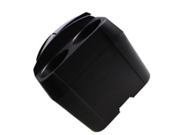Lixeira Portátil Para Carro Com Porta-copos, Lixeira Veicular, Organizador De Lixo E Resíduos.