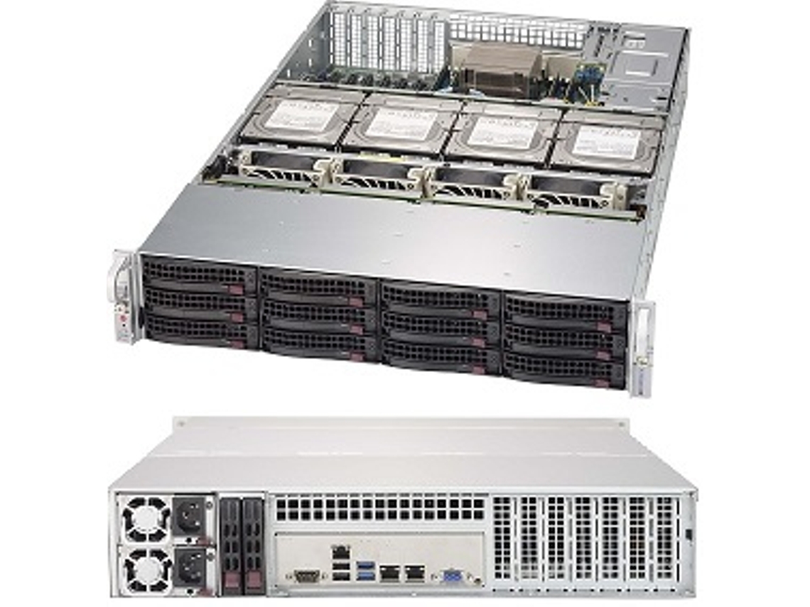 Caixa de PC SUPERMICRO (ATX,EATX - Preto,Metálico)