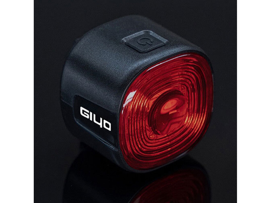 Lanterna Traseira De Freio Inteligente Para Bicicleta Agiyo À Prova D'água Ip66 Com 6 Modos De Iluminação Conector Tipo C E Alto Brilho