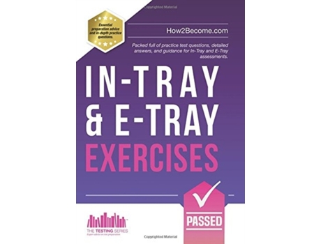 Livro in-tray & e-tray exercises de how2become (inglês)