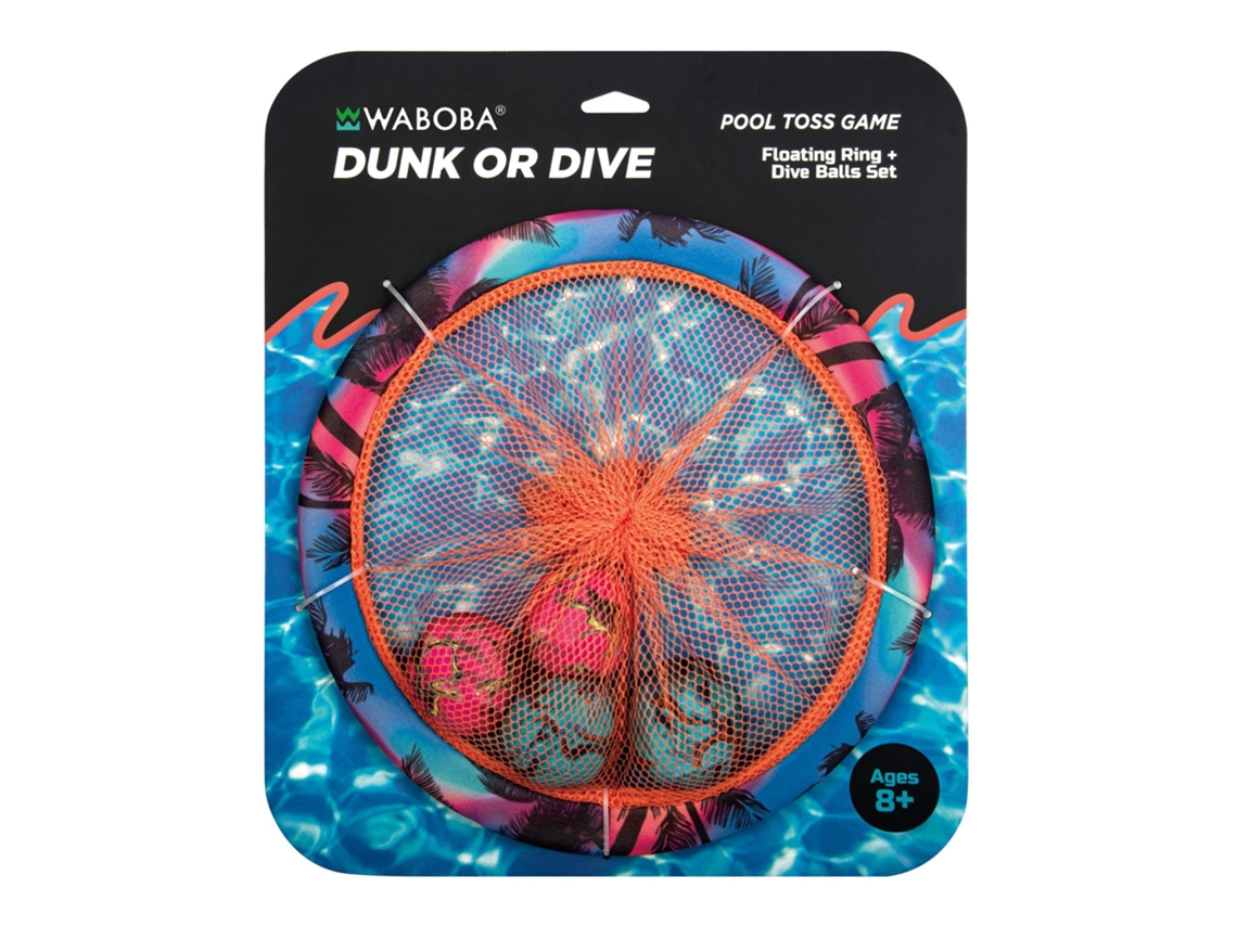 Waboba Dunk Ou Mergulho – Jogo Com Cesta Flutuante E 4 Bolas