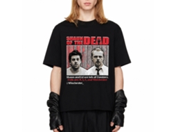 Rockinstone Shaun Of The Dead Movie Video Game Black Adult T-shirt Size:s