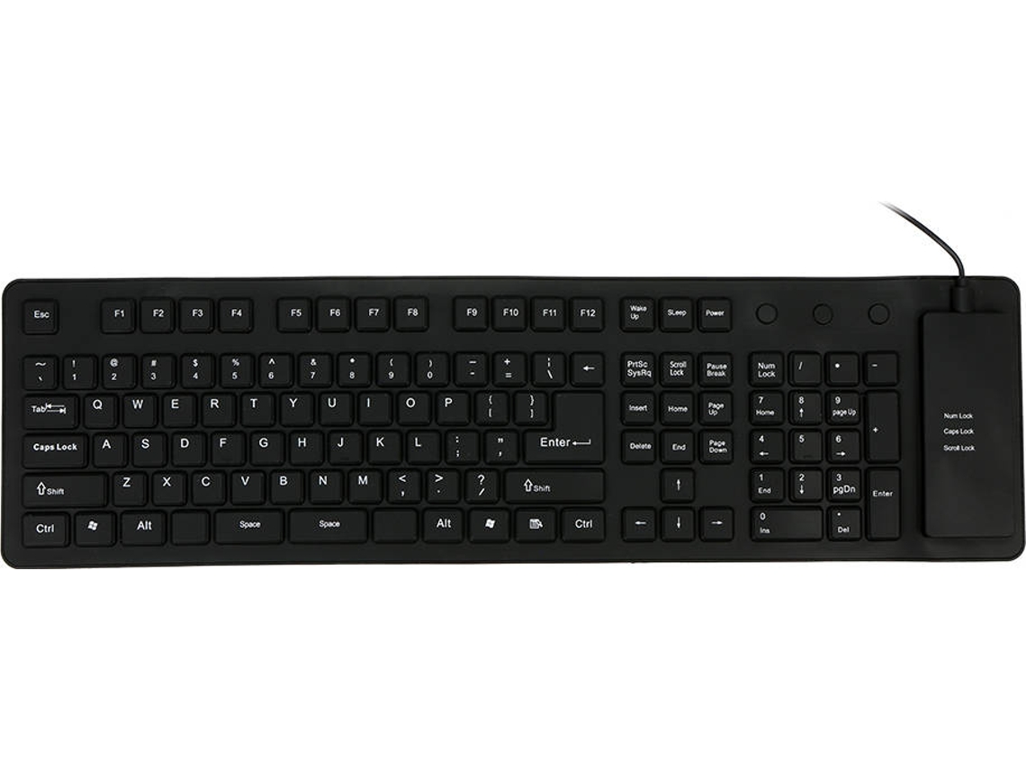 Teclado Tablet ANSELF C5638B (Preto - USB)