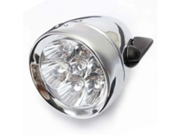 Lurelia Luz De Bicicleta, Farol De Bicicleta Vintage Com 7 Leds, Luz Dianteira Retrô Para Bicicleta, Resistente A Arranhões Com Suporte.