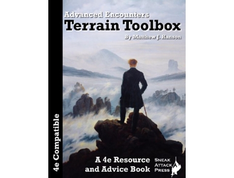 Livro Advanced Encounters Terrain Toolbox DD 4e de Matthew J Hanson (Inglês)