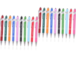 Conjunto De 20 Canetas Esferográficas Ergonômicas Para Uso Diário No