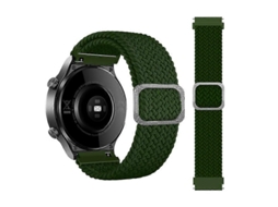 Pulseira De Nylon Trançado Ajustável E Elástica Para Samsung Galaxy Watch Active (arco-íris)