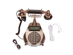 Telefone Retrô EOOCOO (iluminação de Lcd, Identificação de Chamada)