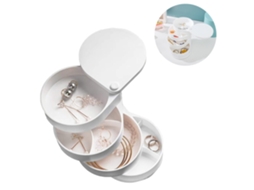 Organizador Joias 4 Níveis Giratório - Pulseiras/brincos*