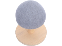 Tábua de Passar Roupa Pequena com Superfície Acolchoada Resistente Ao Calor, Formato Redondo, Ideal CHABERLU