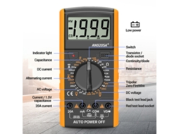 Aneng An9205a+ Embalagem De Saco De Bolhas Sem Bateria