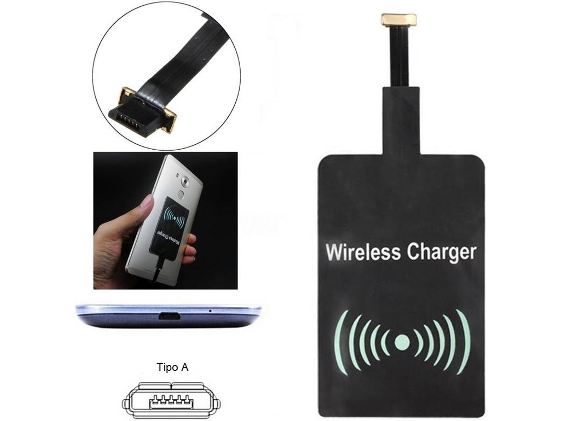 Receptor Wireless Charging Receiver Qi Micro USB A
