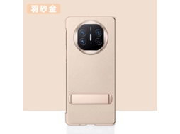 (huawei Mate X5/x3/edição De Colecionador Dourada) Capa Com Base Única E Textura Ondulada