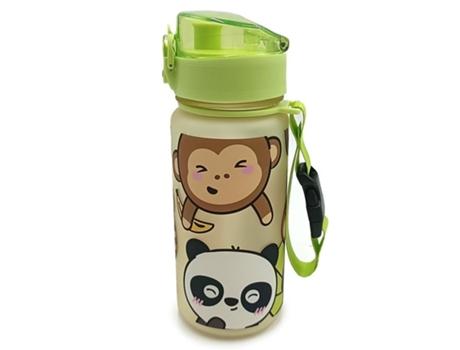 Garrafa de Água Inquebrável e Reutilizável com Infusor para Crianças PUCKATOR Adoramals Wild