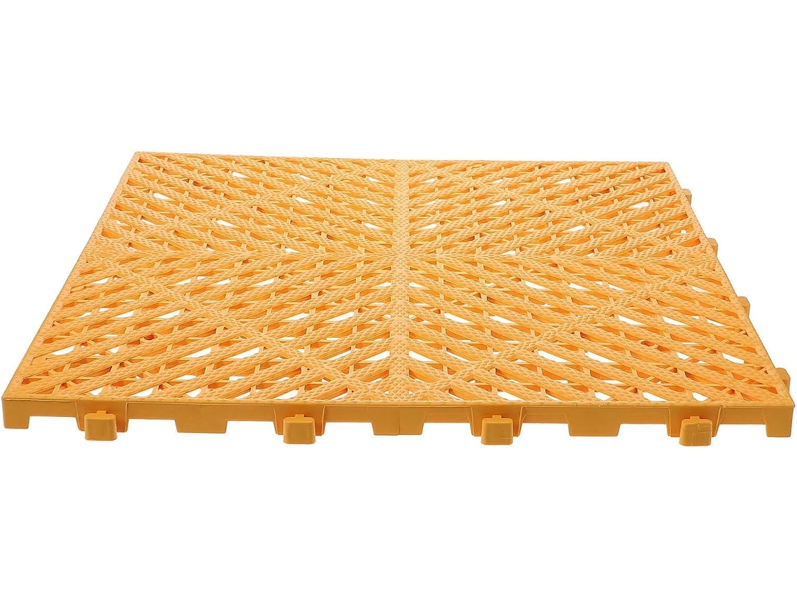 Grelha De Drenagem De Plástico 60x60cm Para Lavagem De Carros E Garagem