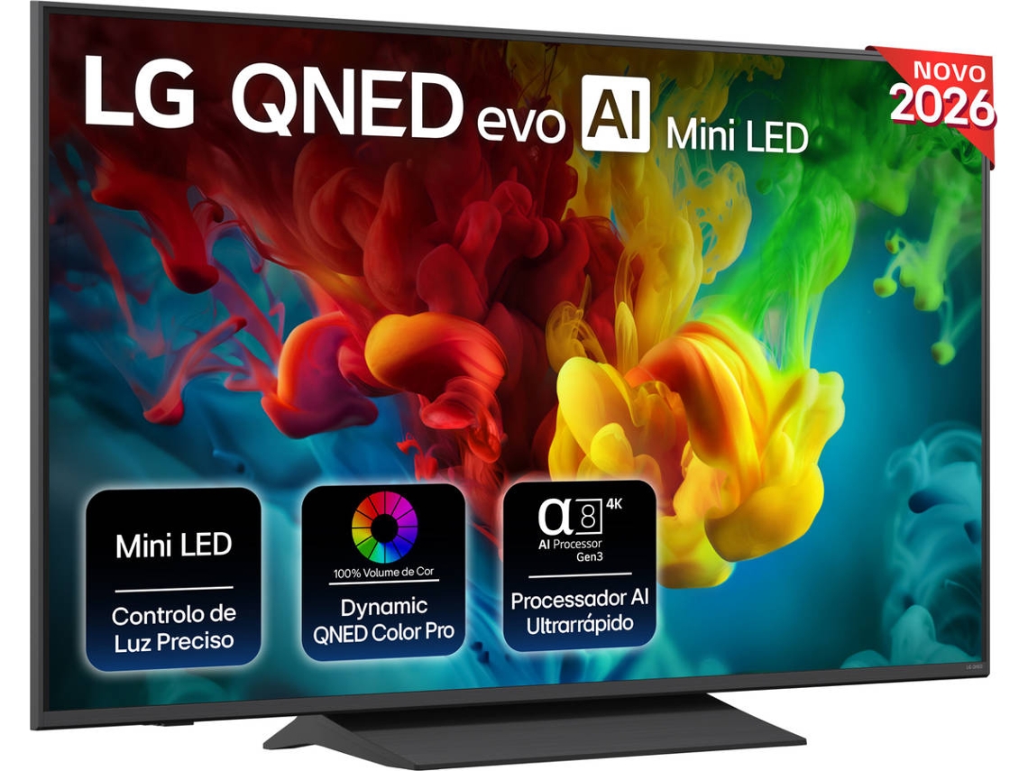 TV LG 55QNED83B6A.AEU (MINI LED QNED -  55'' - 140 cm - 4K Ultra HD - Smart TV)