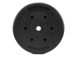 Carga De Material Betuminoso: 15 Kg. Recipiente De Compósito, Com Diâmetro De 29 Mm. Disco Para Halteres.