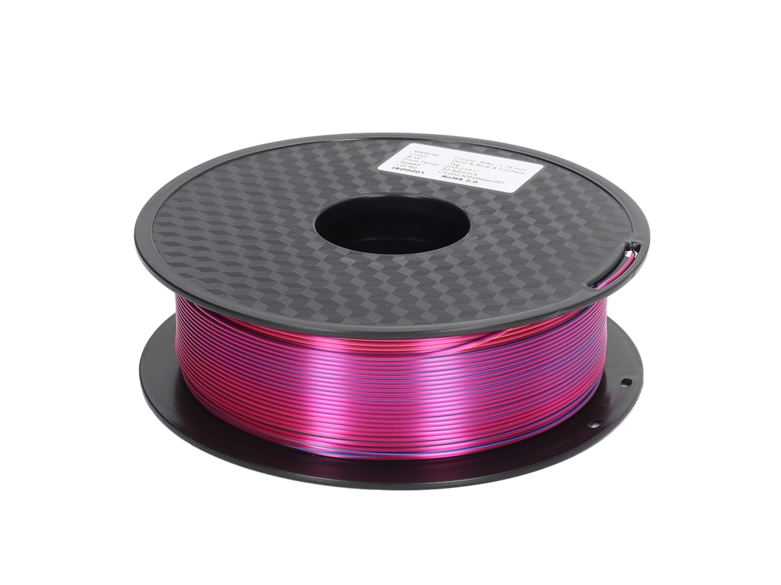 Filamento Pla Tricolor 1.75mm para Impressora 3d Consumível Diy 1328g