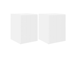 Armário de Tv de Parede 2 Pcs Branco 30 X 31 X 40 Cm MAISON EXCLUSIVE