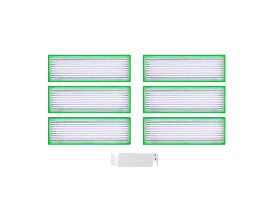 Acessório para Aspiradores VORWERK Pacote 6 Filtros Hepa Vorwerk Kobold Vr200 Filtro