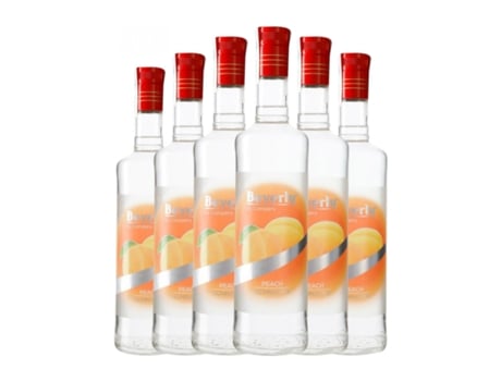 Schnapp CAMPENY Beverly Melocotón (0.7 L - 6 Unidades)