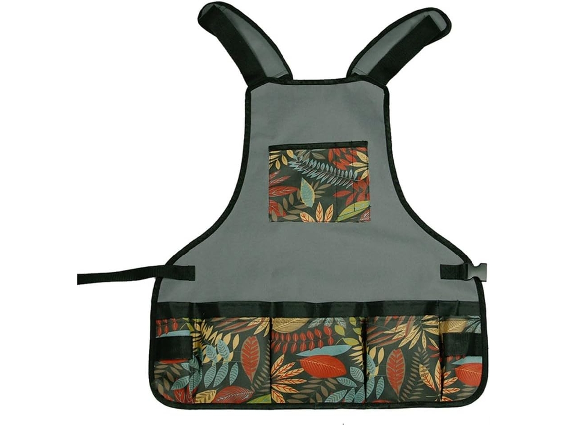 Bolsa de jardim Avental com alça ajustável para trabalhos no jardim, resistente à água, ideal para a cozinha.