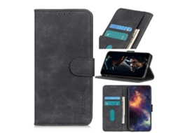Capa Retrô Texturizada Em Couro Pu + Tpu Com Aba Horizontal, Suporte, Compartimentos Para Cartões E Carteira Para Galaxy S20 Ultra.