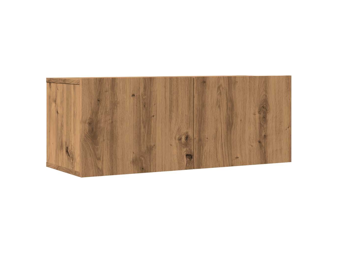 Tv Cabinet Set, Tv Cabinet Sets Vidaxl Marrom Madeira Processada (n/a)