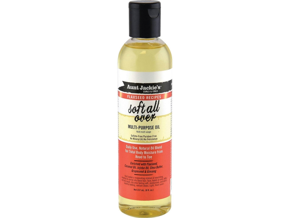 Óleo multiuso Suavizante para o Corpo Todo da Tia Jackie, 236 ml (8 oz)