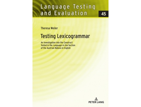 Livro Testing Lexicogrammar de Weiler (Inglês - Capa Dura)