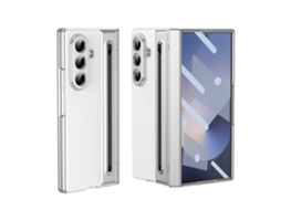Capa Para Samsung Galaxy Z Fold8 Ultra, Capa Protetora De Película Temperada Tudo Em Um Gertiz (branco)