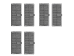 6 Peças De Reposição Para Aspirador Robô Xiaomi Mijia M30s: Escova Principal, Filtro Hepa, Pano De Limpeza, Saco De Pó._glo