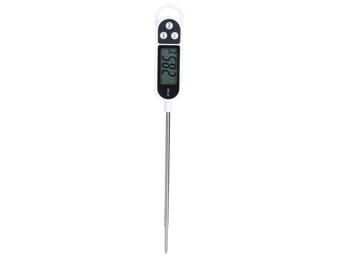 Termômetro De Alimentos Digital Laxiscreed Com Display Lcd Para Cozinhar Em Altas Temperaturas