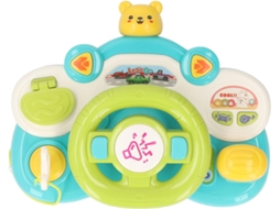Volante de Brinquedo para Bebês, Interativo com Música e Quebra Cabeças SFUSHOS