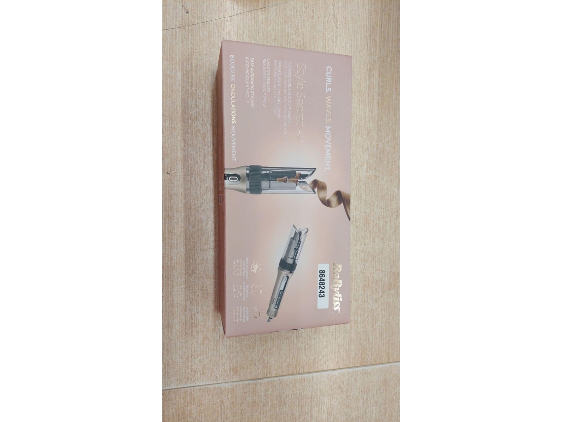 Modelador de Cabelo BABYLISS STYLE SECRET AIR C6688E (Outlet Caixa Aberta - 440 W - 4 Níveis de temperatura)