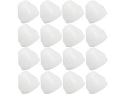 Pacote Com 20 Bicos De Caneta Antiaderentes De Pe Branco, Duráveis.